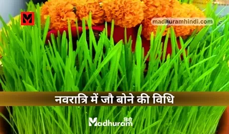 Navratri Mein Jau Bone ka Tarika