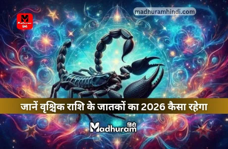 Scorpio Horoscope 2026 : जानिए साल 2026 कैसा रहेगा वृश्चिक राशि के जातकों का, जानेगें पूरे साल का राशिफल और उपाय. 1 Scorpio Horoscope 2026