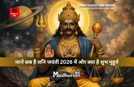Shani Jayanti 2026 : जानते हैं कब है शनि जयंती 2026 में, जानेंगे शुभ मुहूर्त, पूजा विधि, उपाय और महत्व को. 1 Shani Jayanti 2026