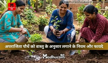 Vastu rules of planting Aparajita plant