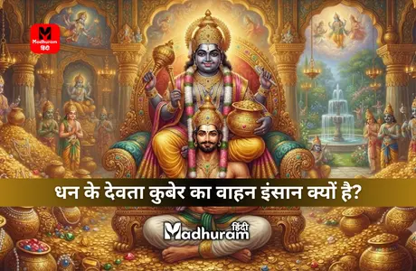 Kuber Dev : धन के देवता कुबेर का वाहन इंसान क्यों है? जानिए इसके पीछे के रहस्य को। 1 kuber dev and his vehicle